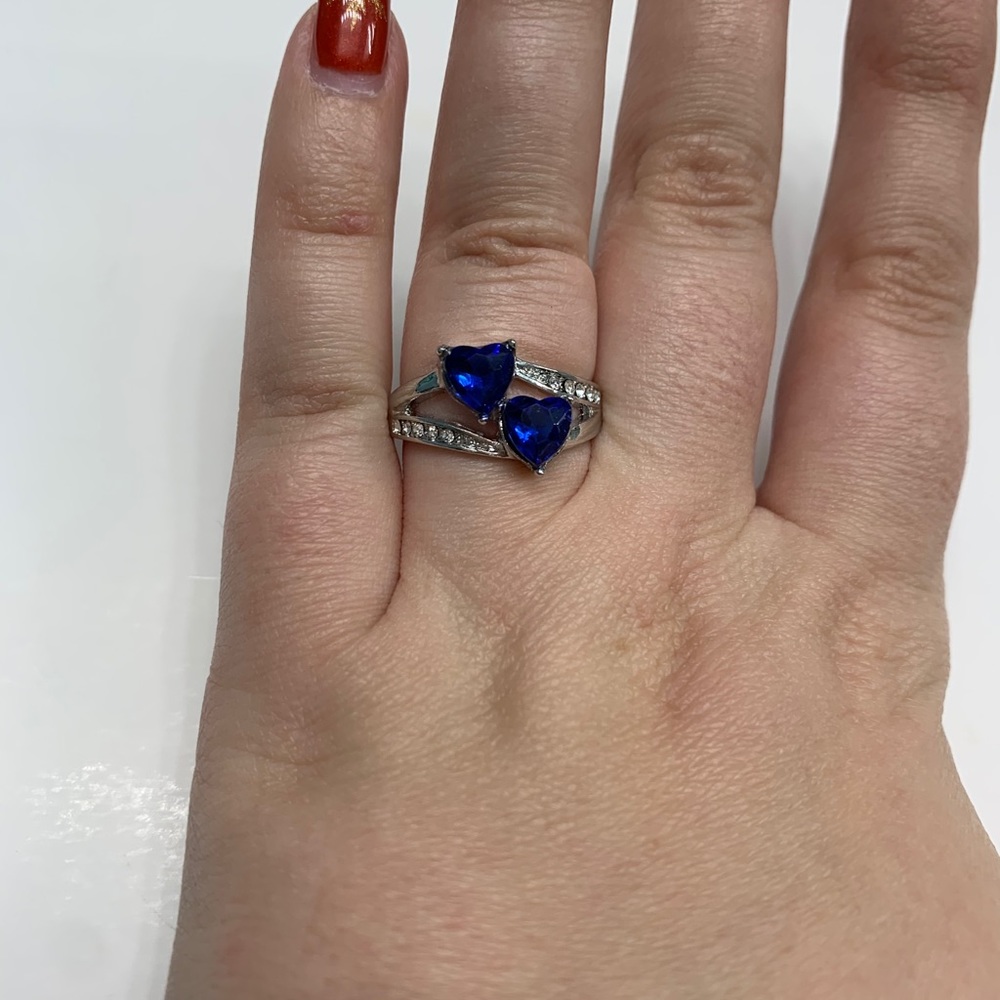 Blue Sapphire Birthstone Ring